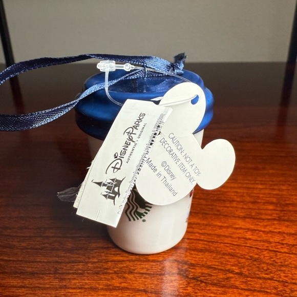 Disney Parks Starbucks California Adventure Mickey Mouse Tumbler Cup Ornament - Picture 5 of 5